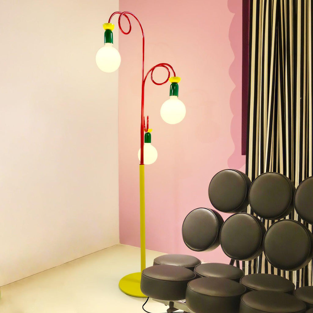 circulo-play-floor-lamp-anzaz-Red & Green & Yellow-4