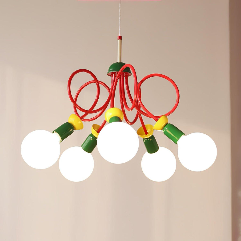circulo-play-pendant-lamp-anzaz-Red & Green & Yellow-2
