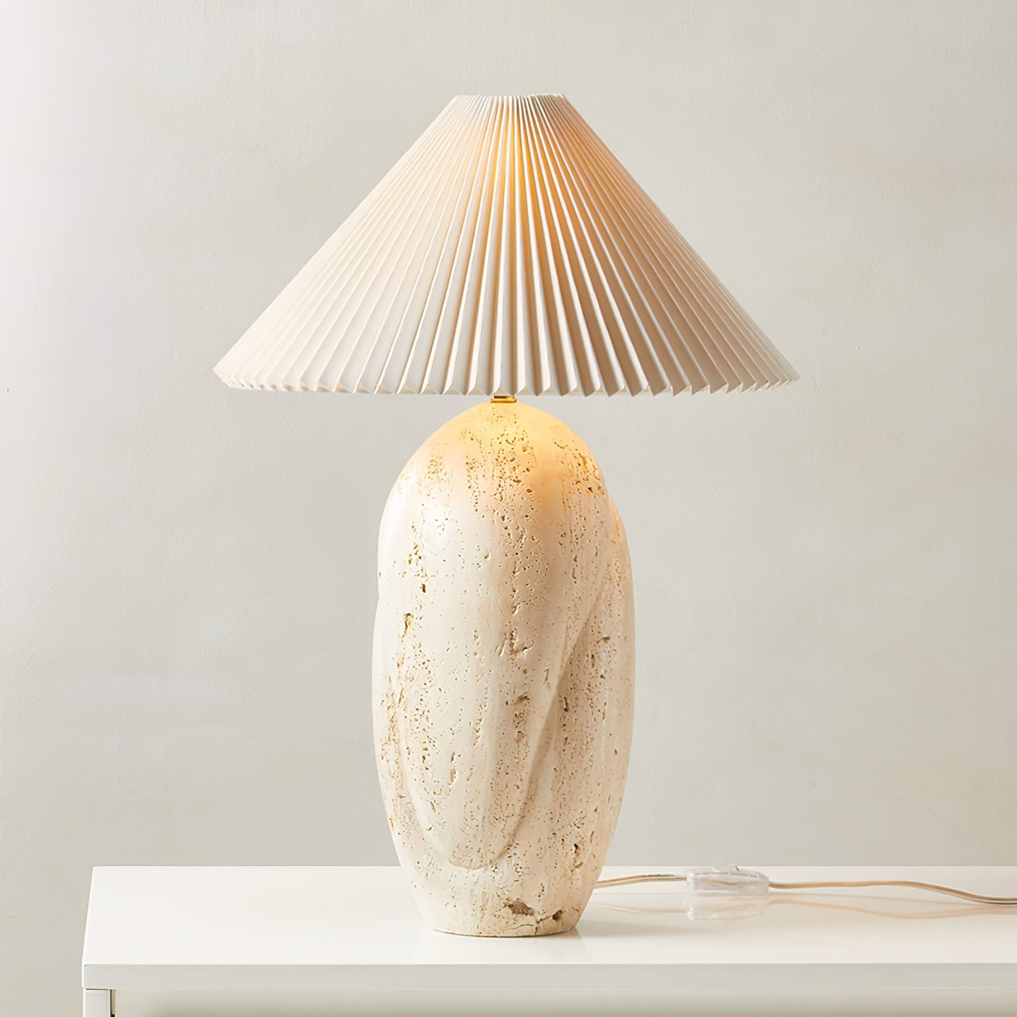 cirra-travertine-table-lamp-anzaz-Yellow Travertine & White-2