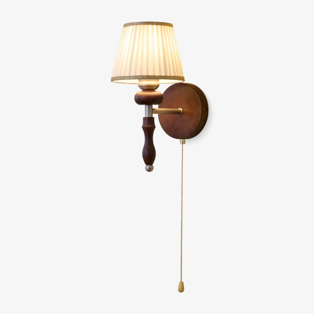 clarendon-wall-lamp-anzaz-Walnut wood color & White-1