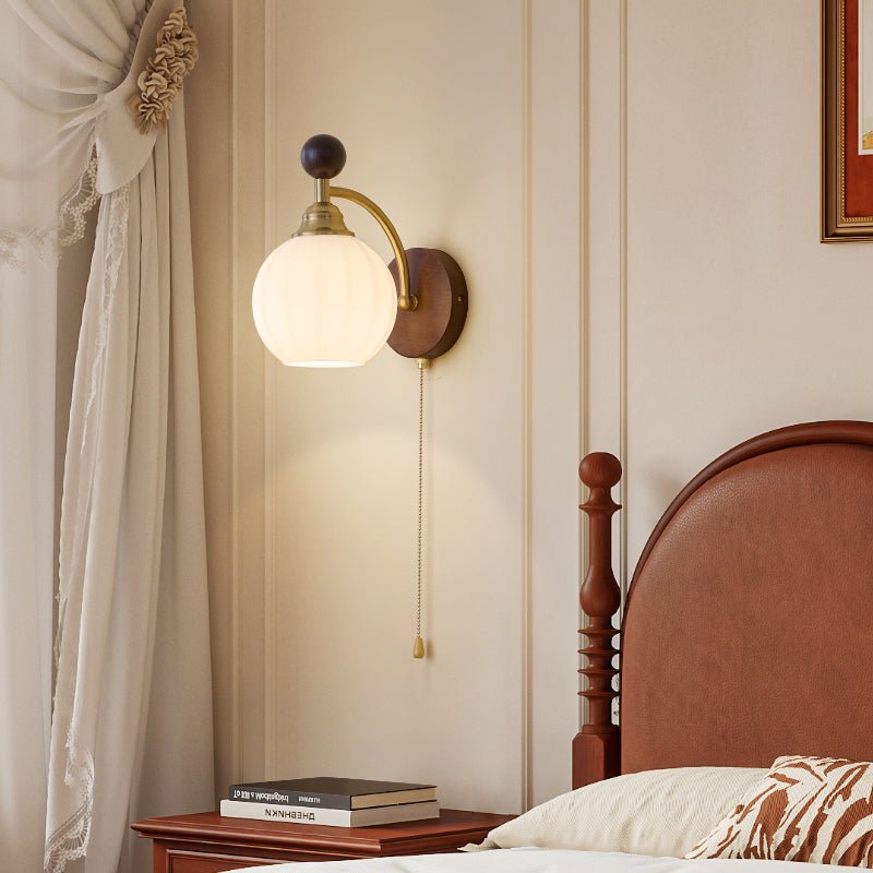 clarendon-wall-lamp-anzaz-Walnut wood color & White-3