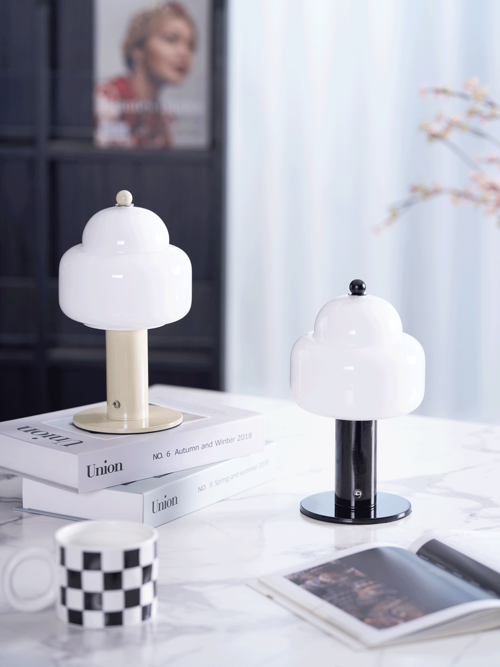 cloud-dome-table-lamp-anzaz-Black & White-2