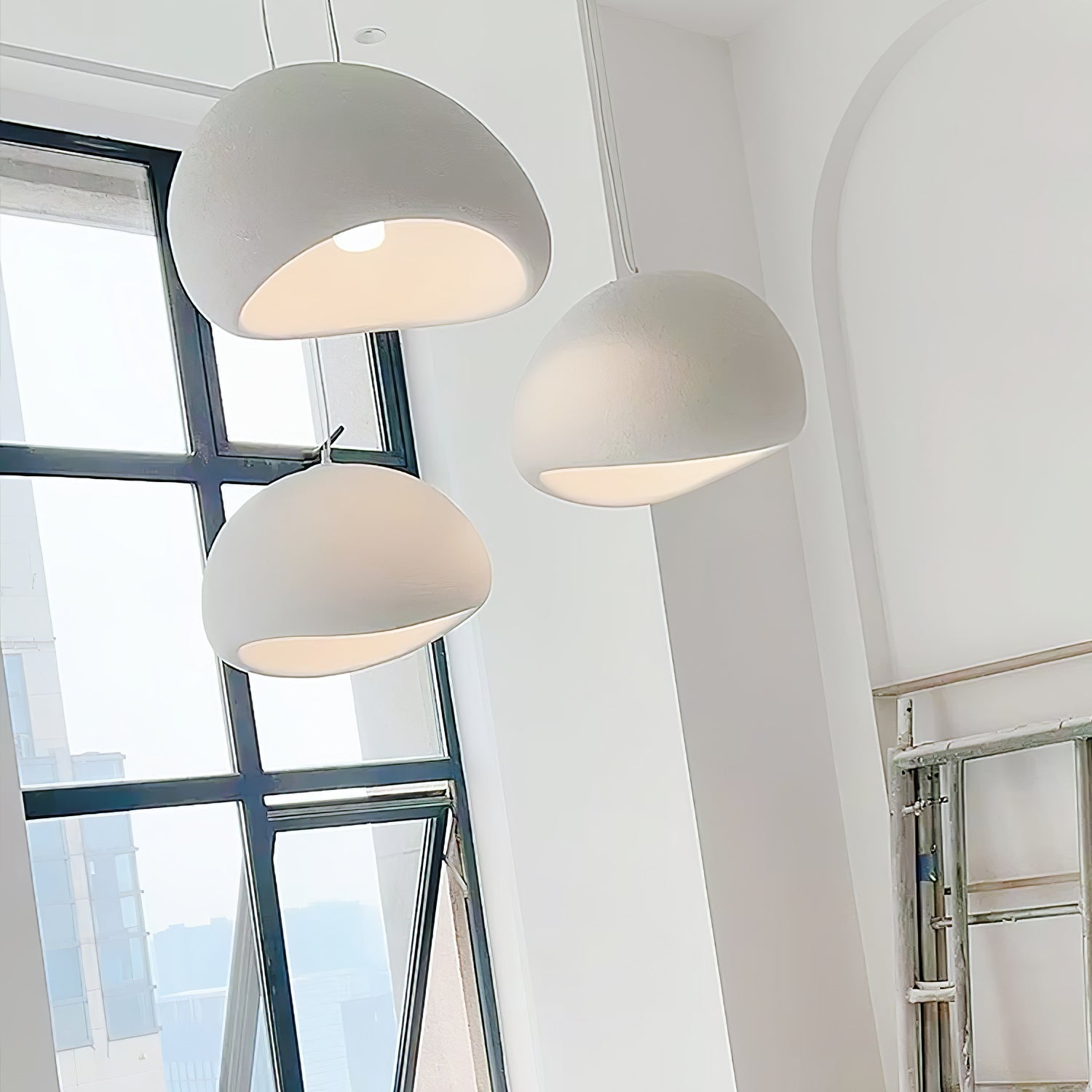 khmara-rough-combination-chandelier-b-anzaz-Beige & White Hanging Wire-9