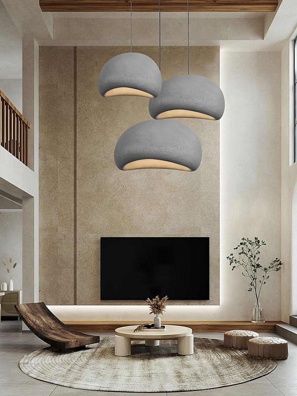 cloud-pendant-swag-light-style-b-anzaz-Beige & Black Hanging Wire-59