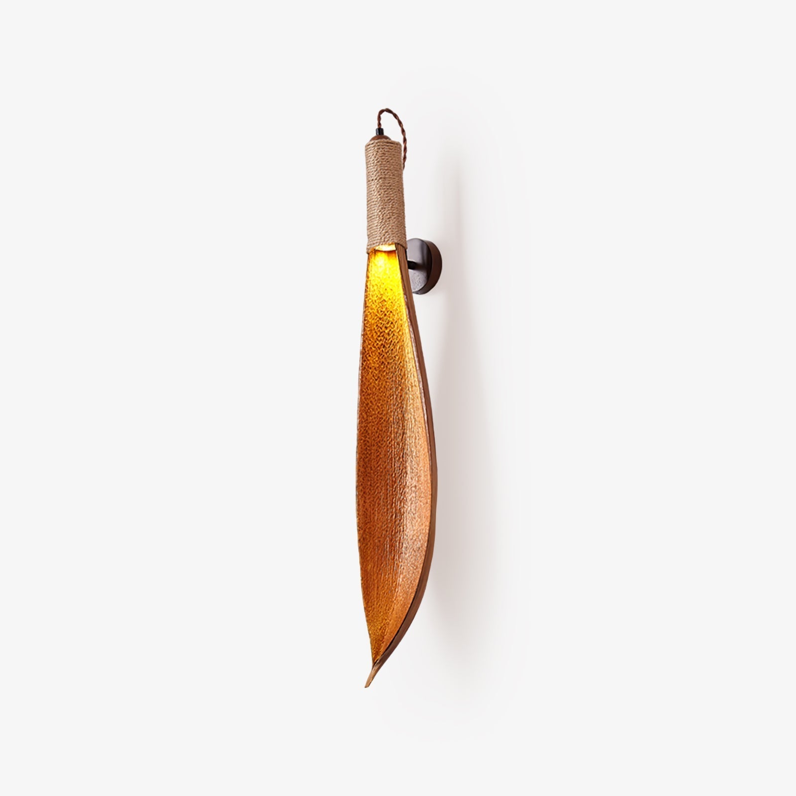 cocoa-leaf-wall-sconce-anzaz-Nature cocoa-1
