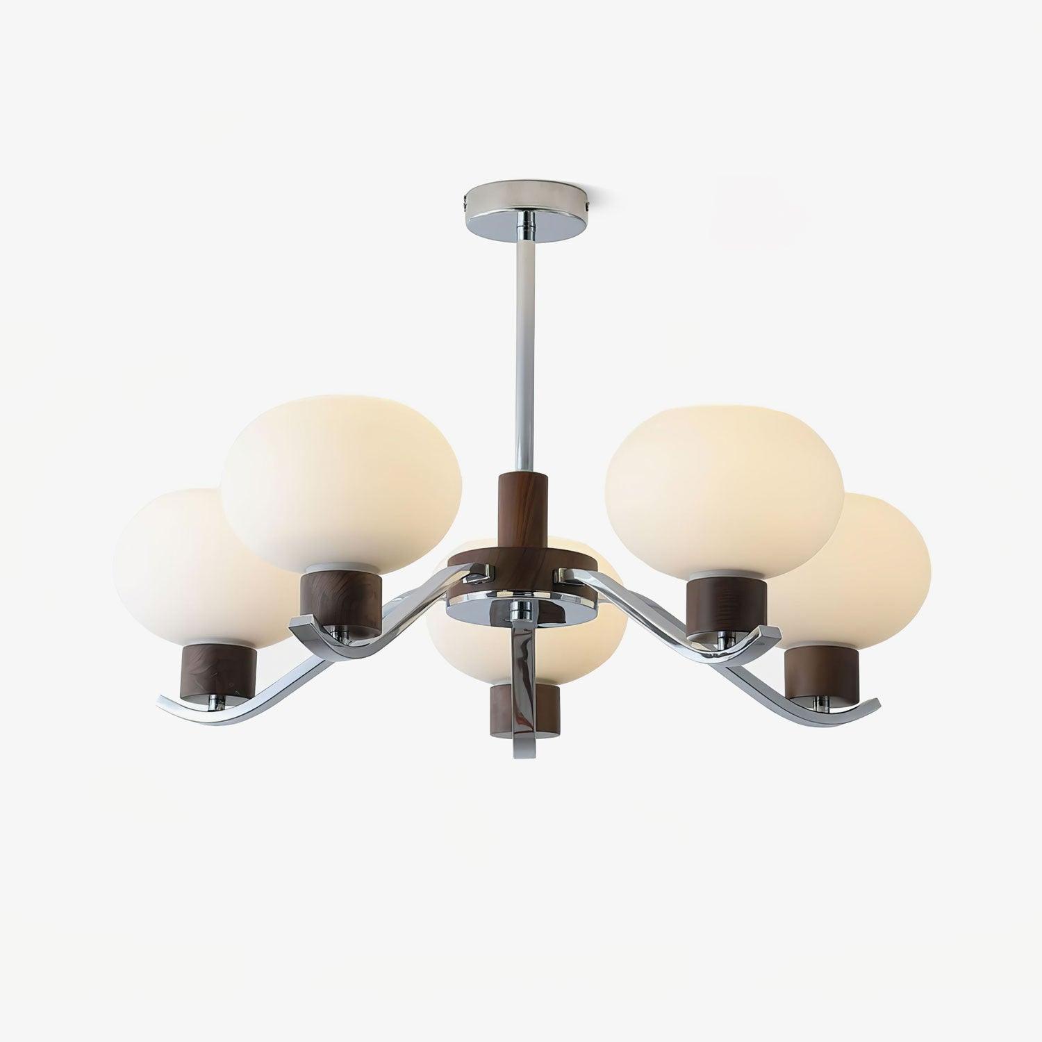 colome-chandelier-anzaz-Chrome & Black Walnut color-1