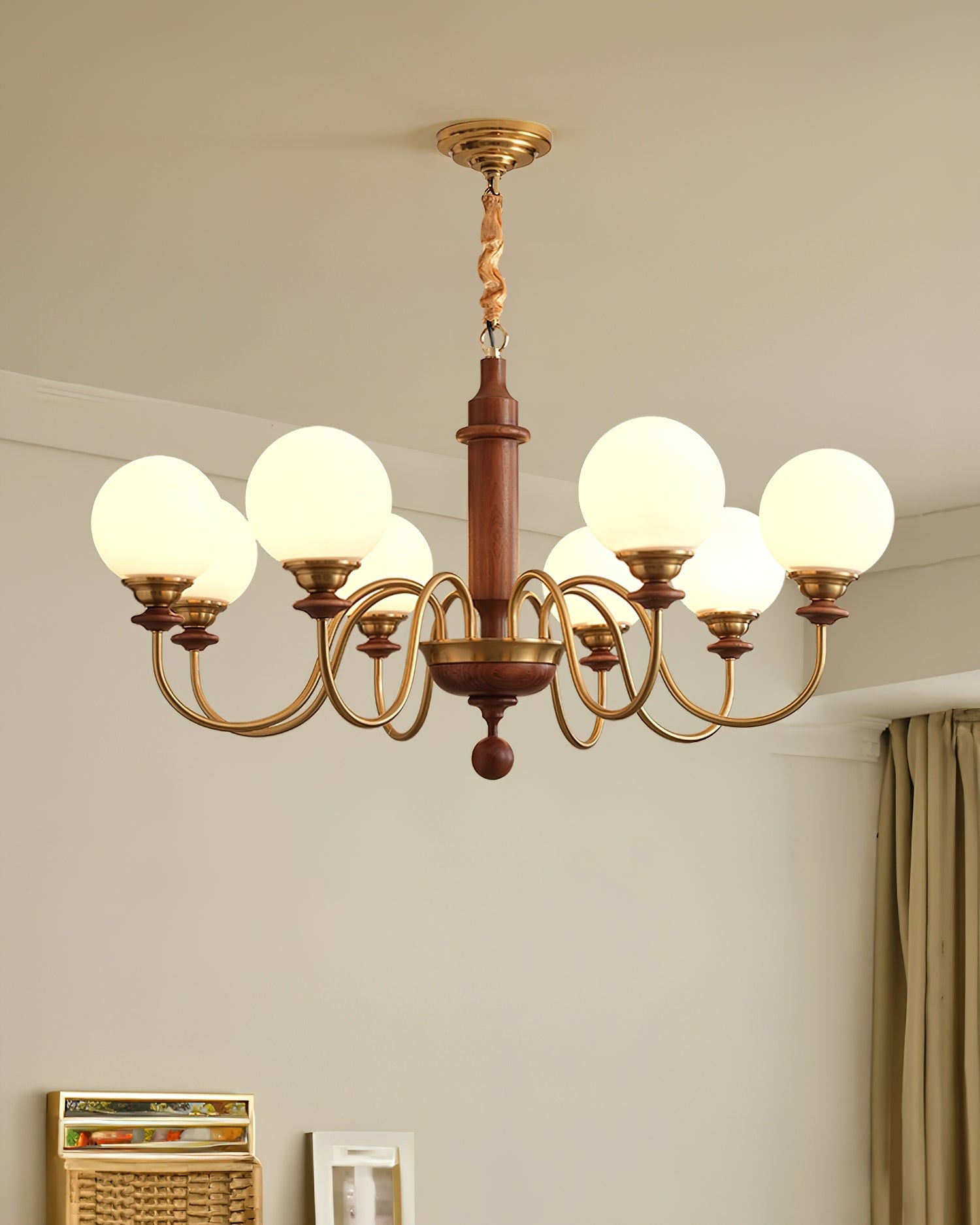 colonial-grace-chandelier-anzaz-Black & Chrome-2