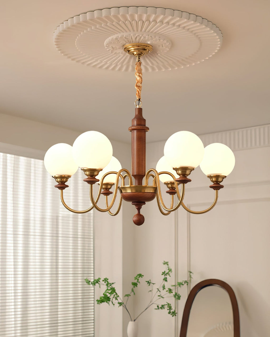 colonial-grace-chandelier-anzaz-Walnut Color & Gold-3