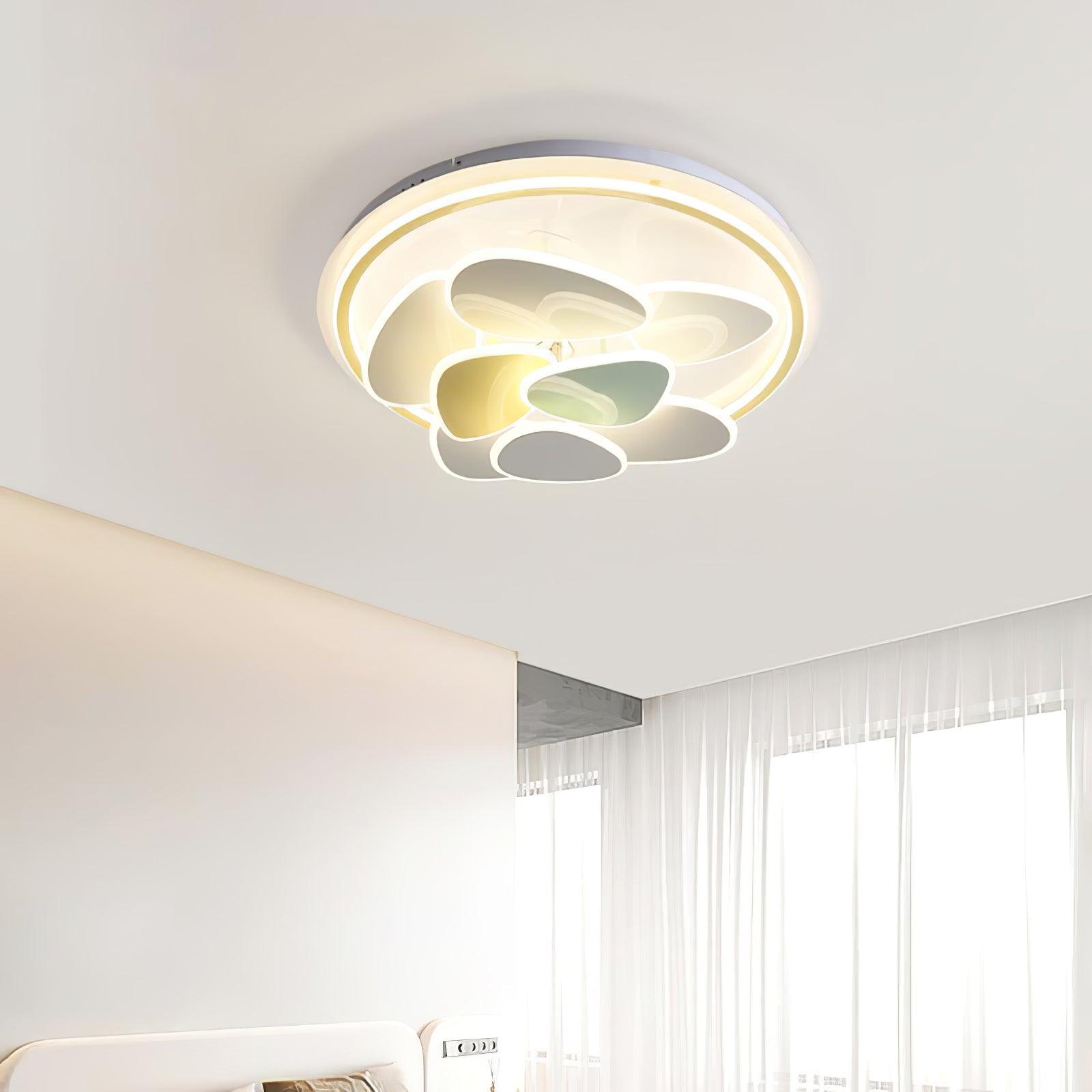 colorful-cloud-ceiling-lamp-anzaz-White & Yellow & Green-2
