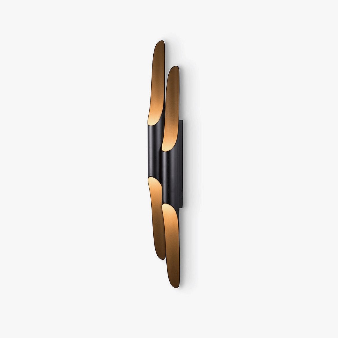 coltrane-wall-lamp-anzaz-Matt Black & Gold-1