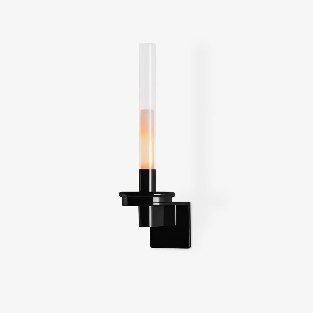 column-torch-wall-sconce-anzaz-Black & Clear-1