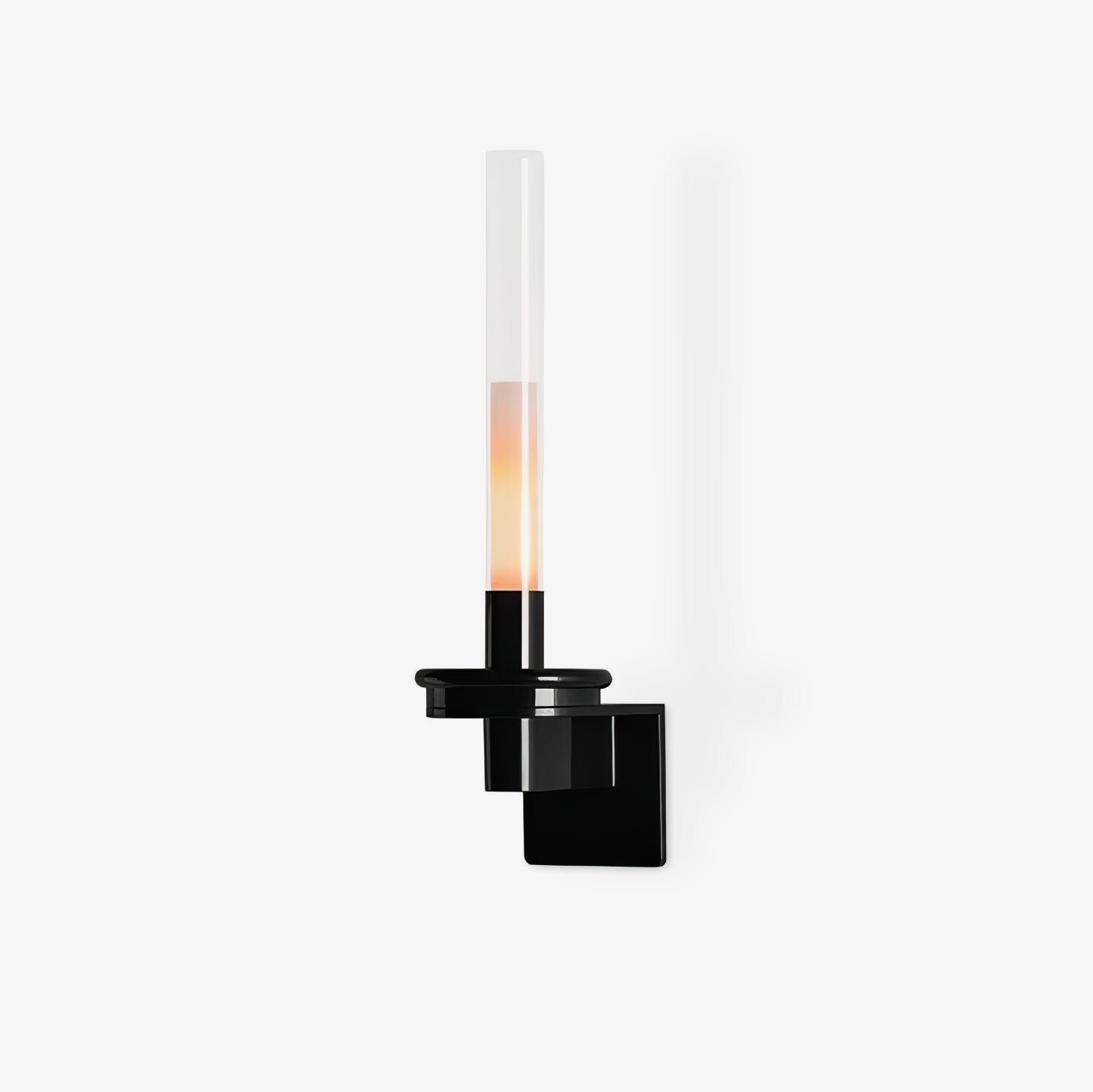 column-torch-wall-sconce-anzaz-Black & Clear-1