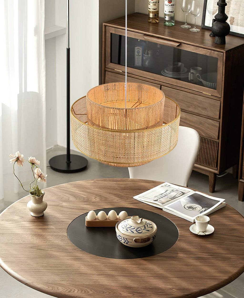 concentric-pendant-light-anzaz-Natural rattan A-10