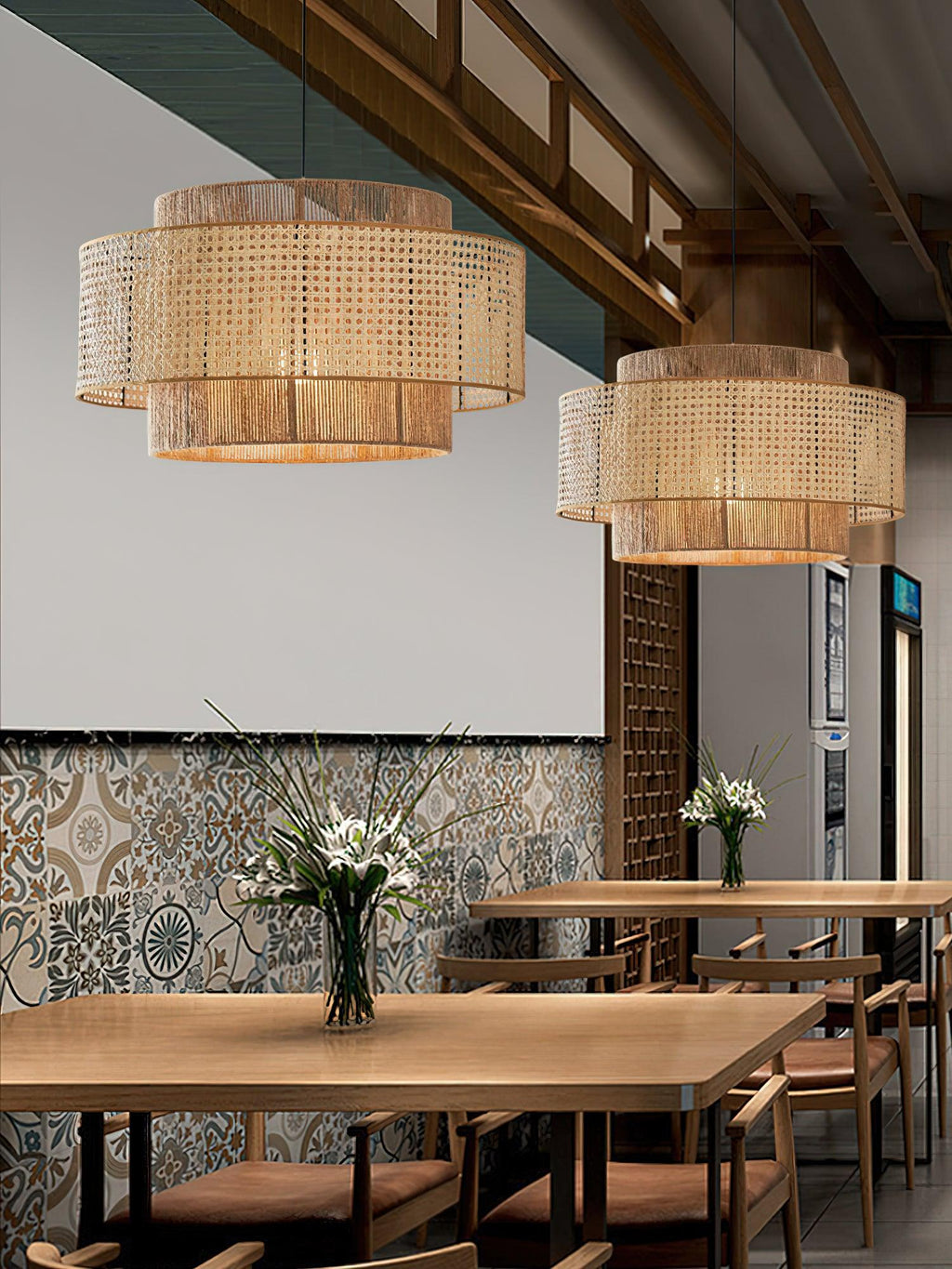 concentric-pendant-light-anzaz-Natural rattan＆Black-6