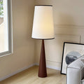 faux-wood-conical-floor-lamp-anzaz-Hydrographic Walnut Wood Grain Finish & White-3