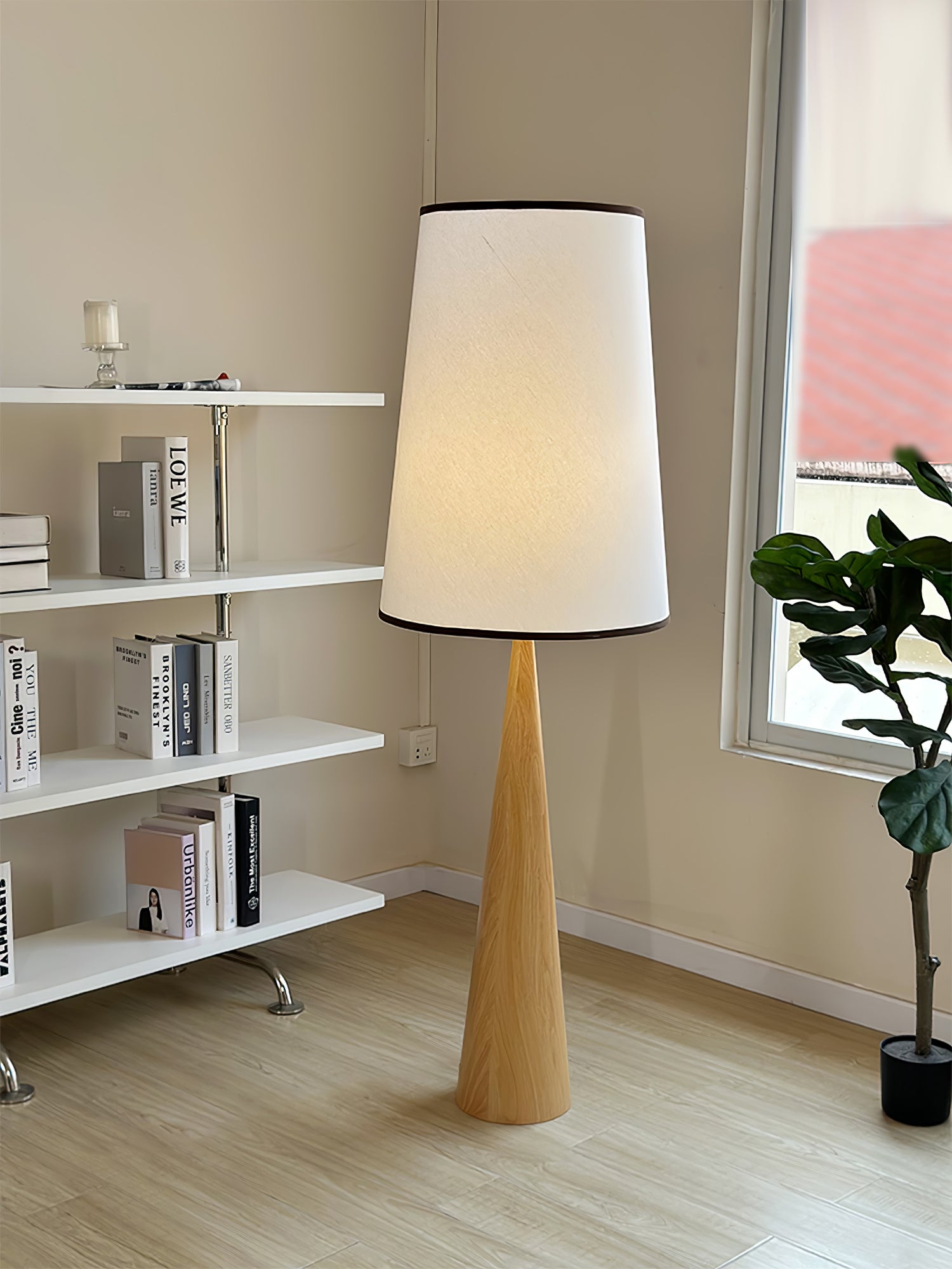 faux-wood-conical-floor-lamp-anzaz-Hydrographic Nature Wood Grain Finish & White-7