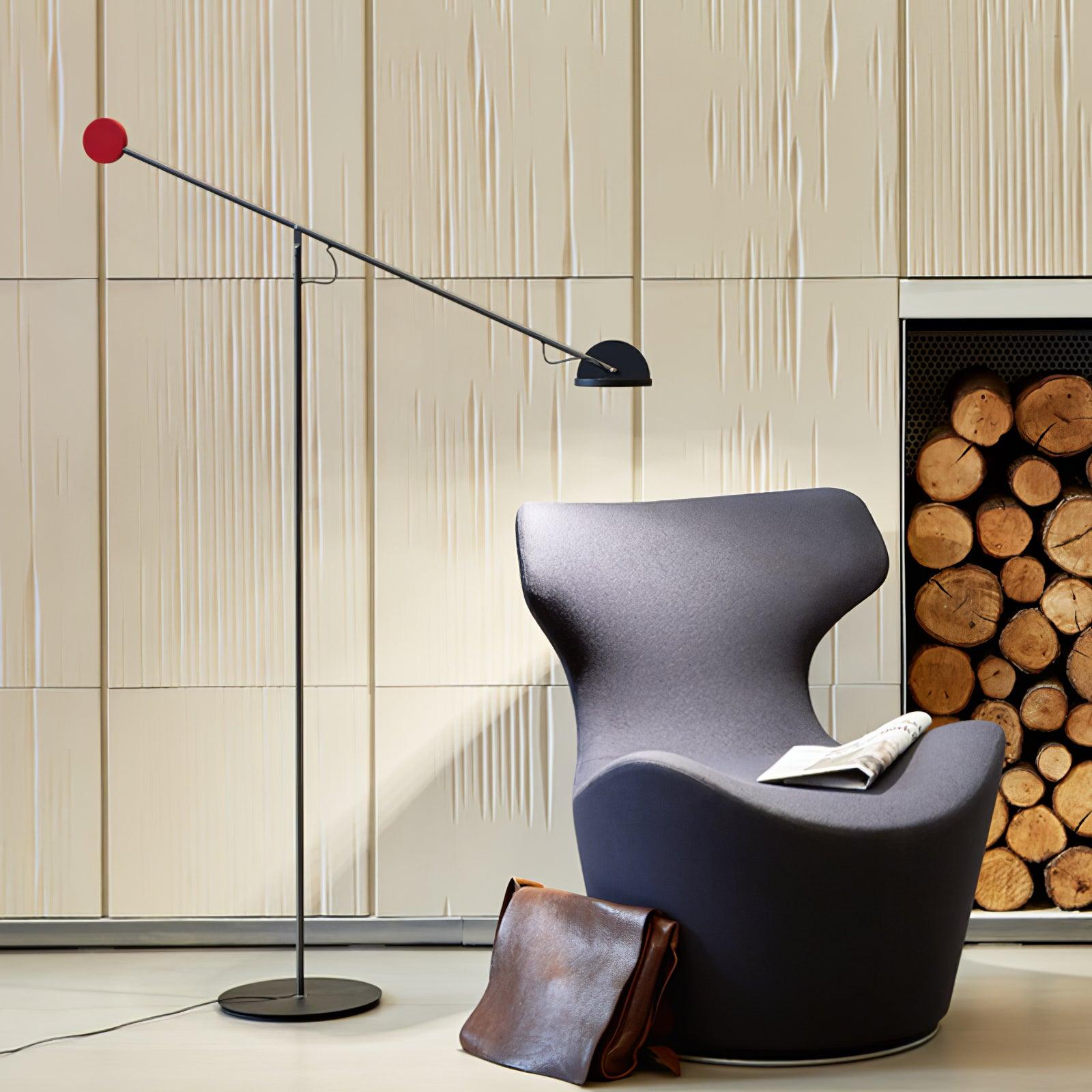 precision-movement-floor-lamp-anzaz-Warm Light & Black+Red-3