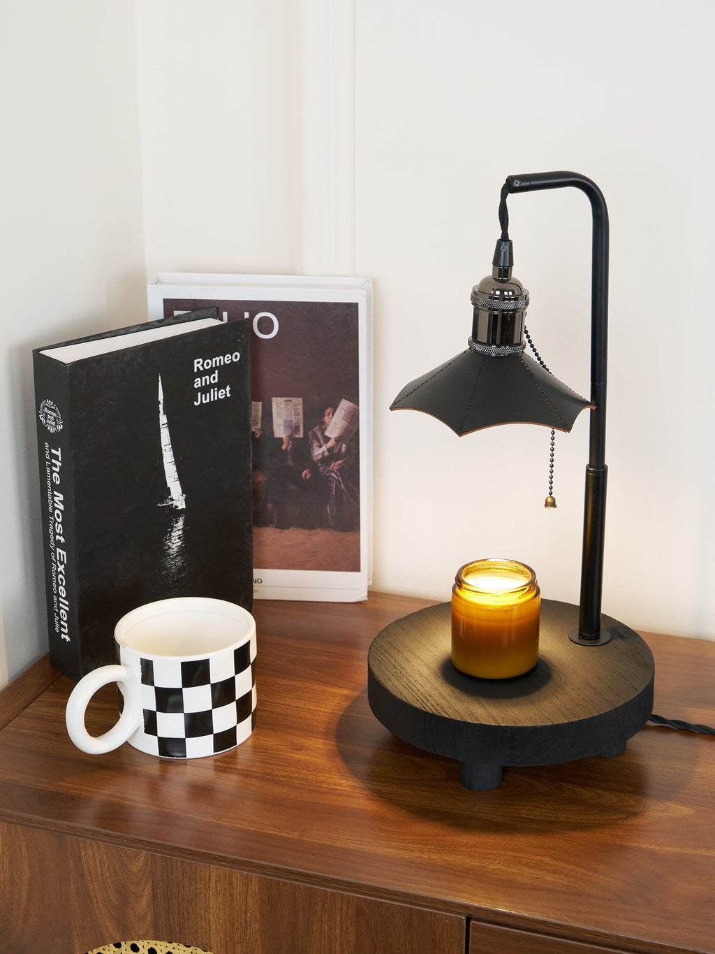 cordero-wooden-stool-table-lamp-anzaz-Black & Black-4