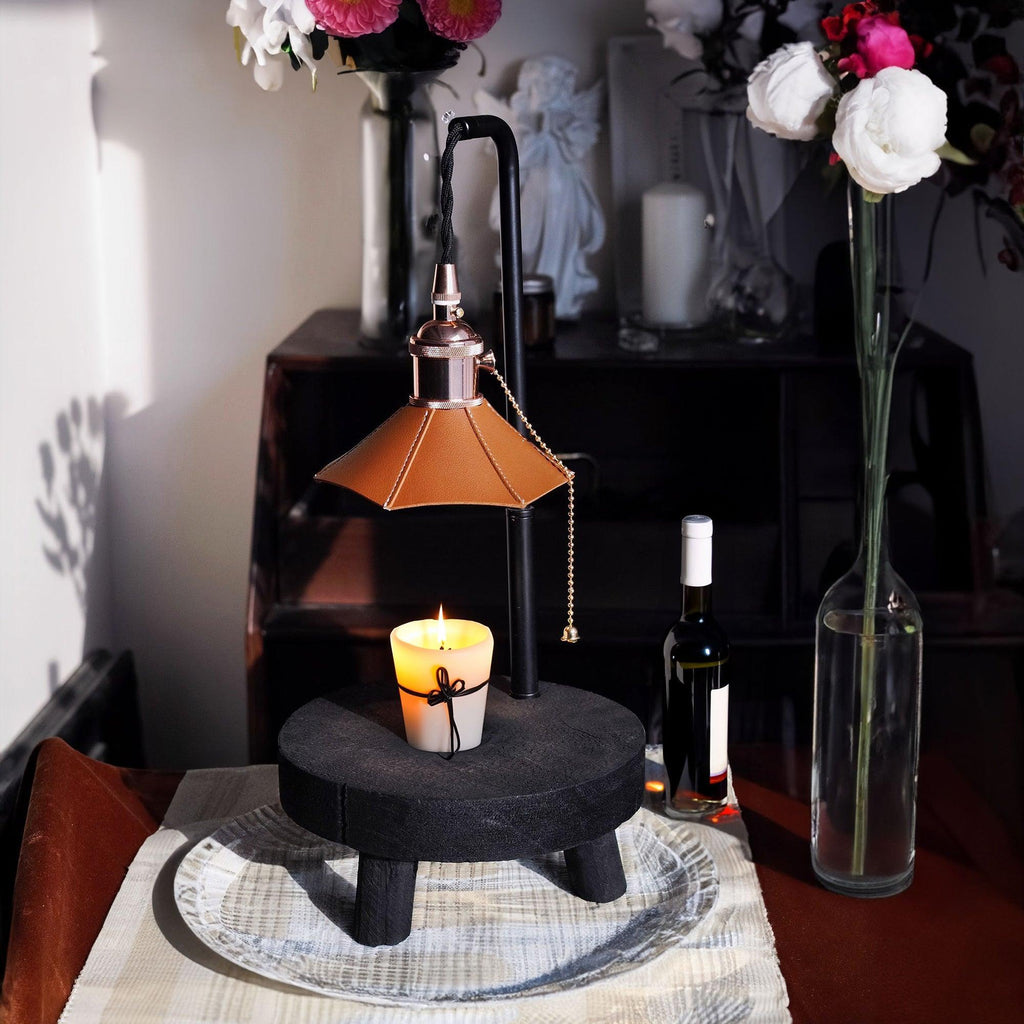 cordero-wooden-stool-table-lamp-anzaz-Black & Brown-6