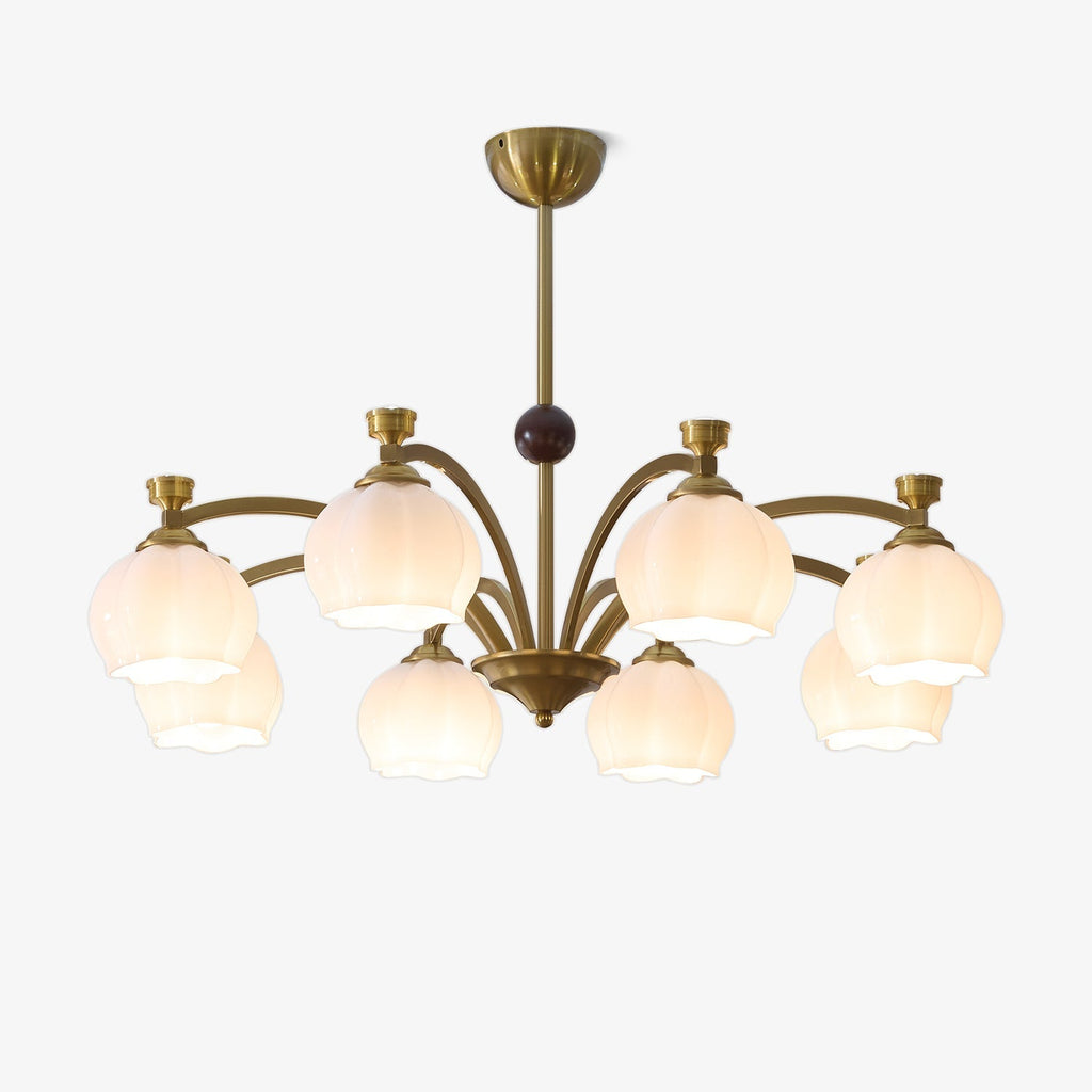corinne-arc-chandelier-anzaz-Gold & White-1