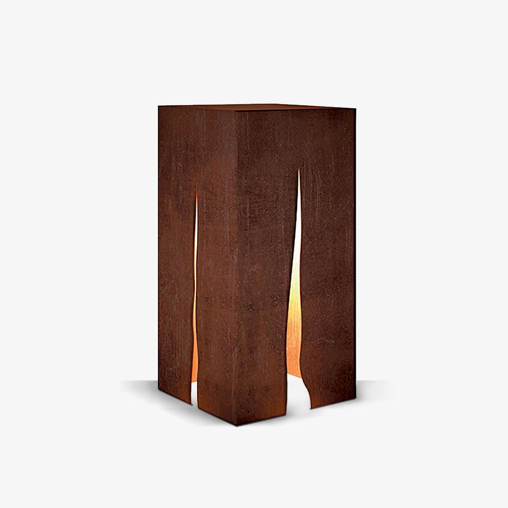 crack-cube-outdoor-light-anzaz-Rust Color-1