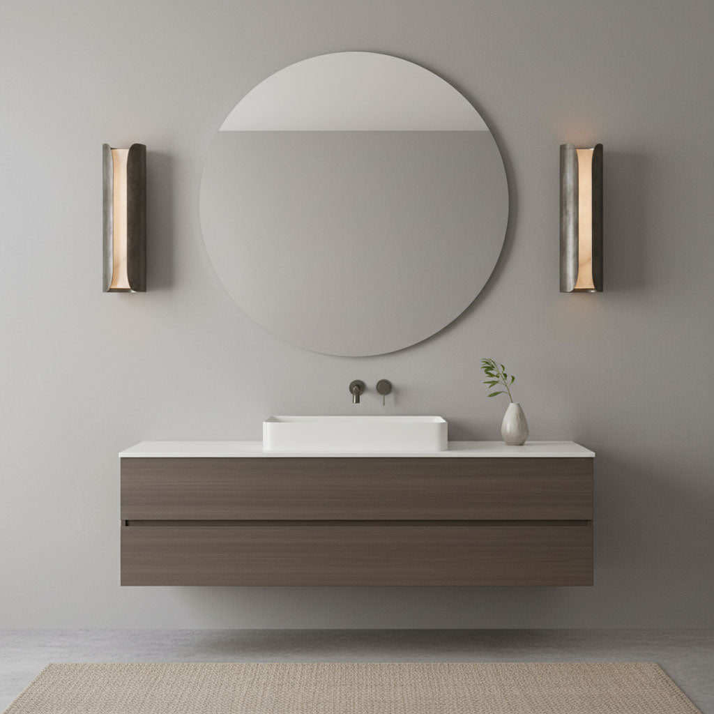cradled-alabaster-sconce-anzaz-Mottled Pewter & White-2