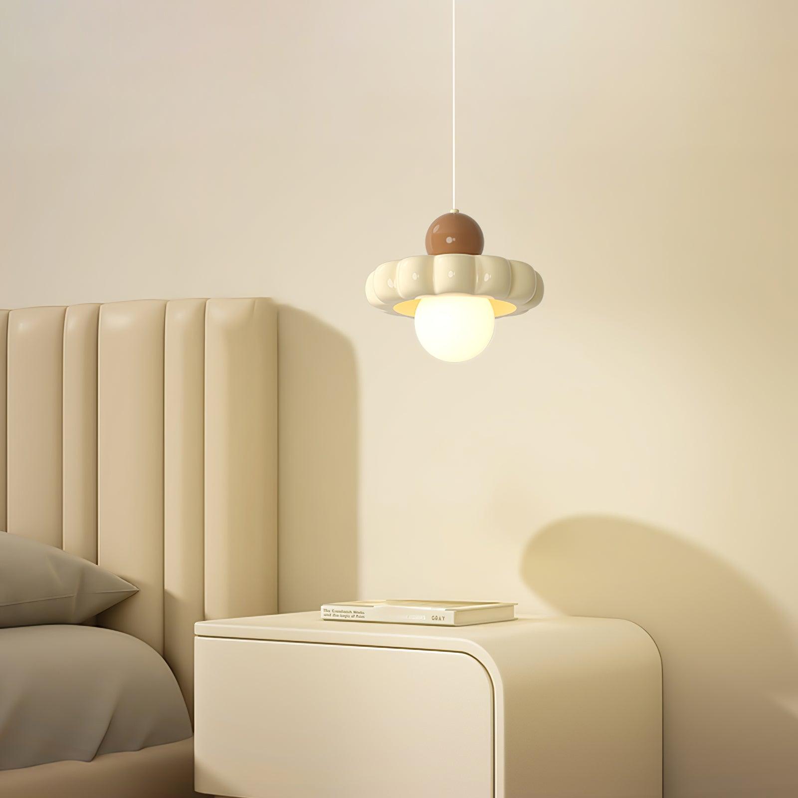 cream-cloud-pendant-lamp-anzaz-Milk coffee + Violet-2
