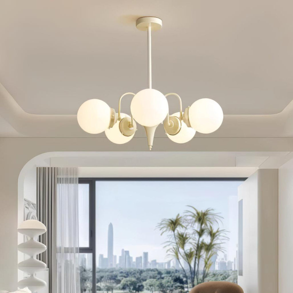 cream-glass-ball-chandelier-anzaz-Cream White-3