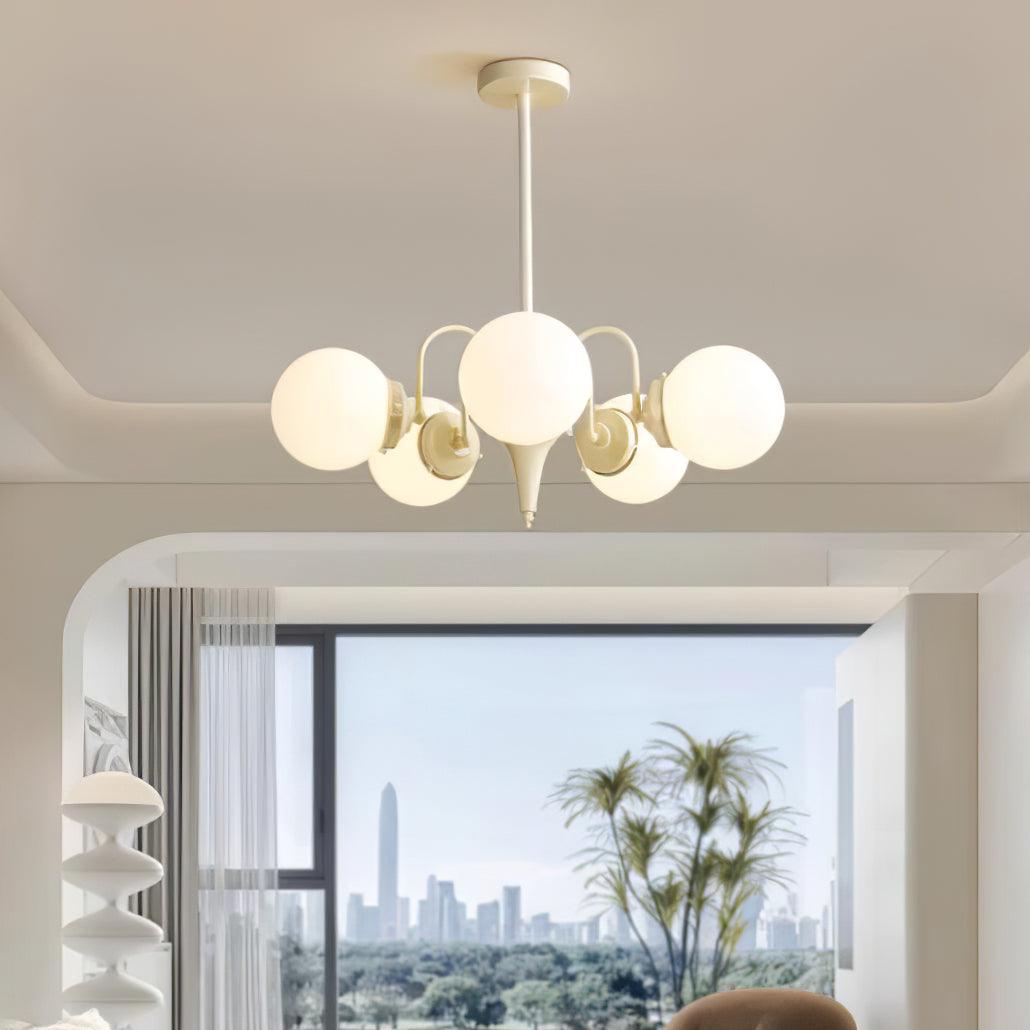 cream-glass-ball-chandelier-anzaz-Cream White-3