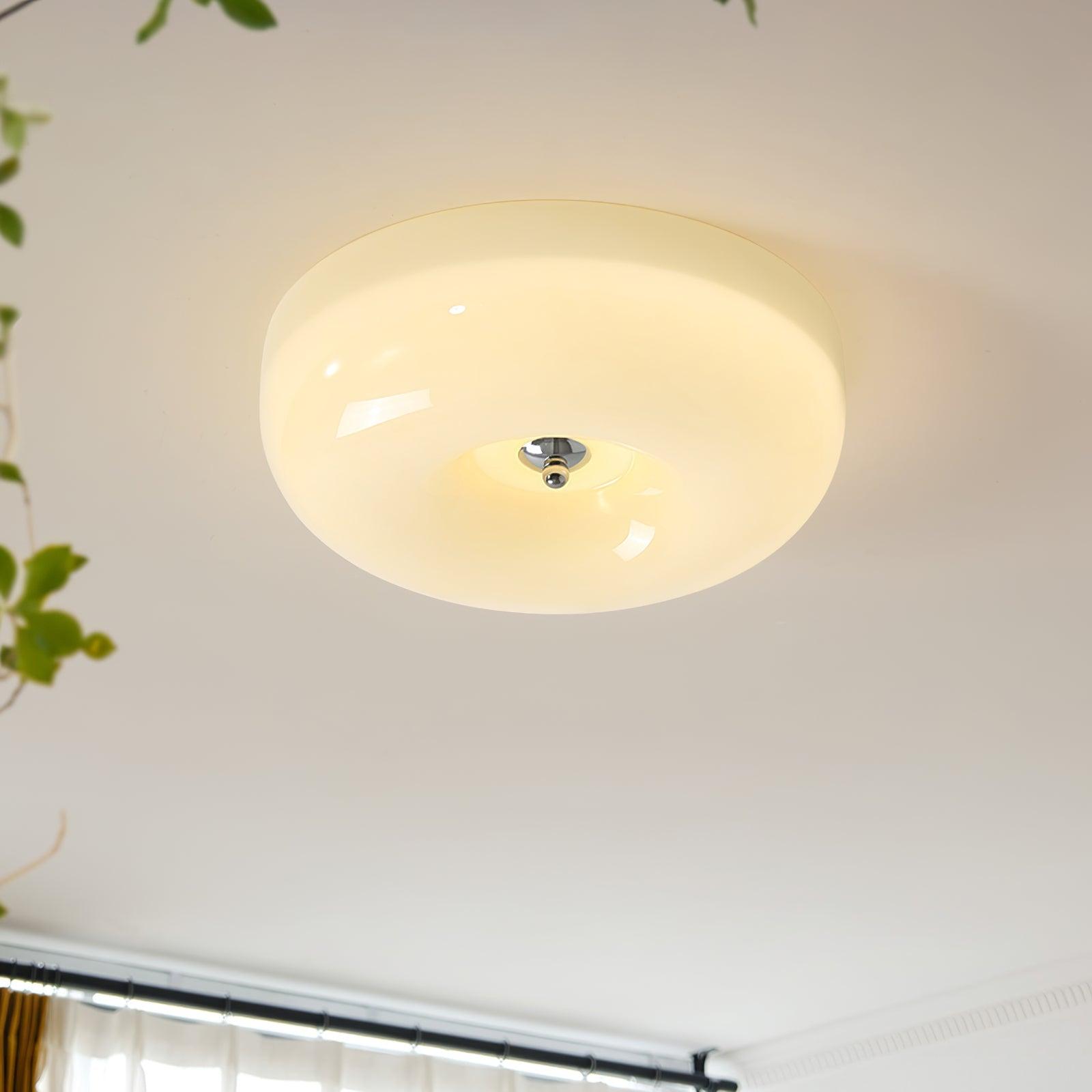 swirl-glass-ceiling-lamp-anzaz-Beige & Chrome-3