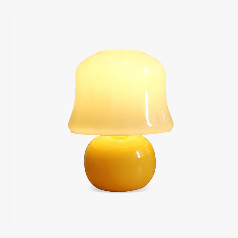 creamy-mushroom-table-lamp-anzaz-Yellow & Creamy-1