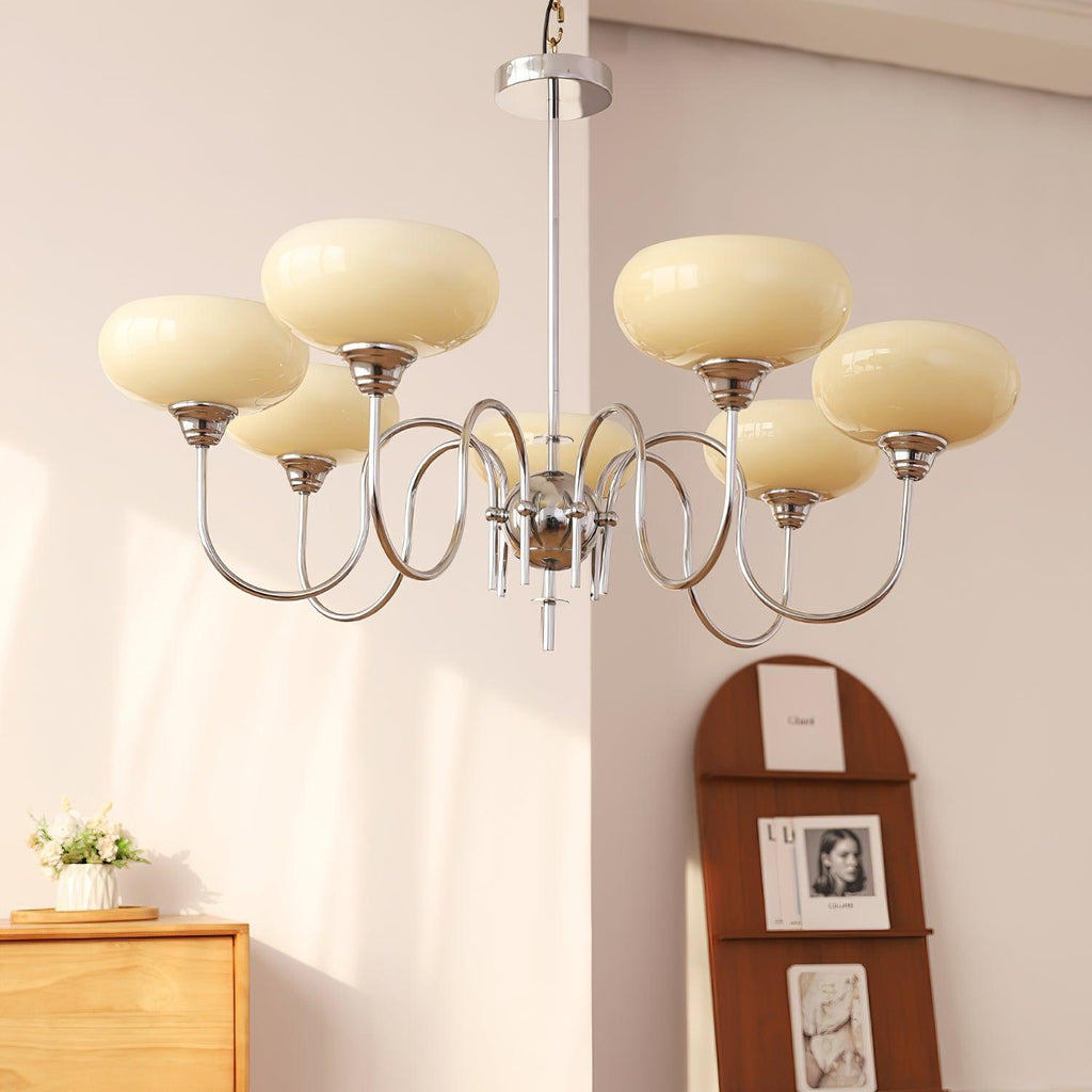 creamy-persimmon-chandelier-anzaz-Chrome & Milk white-7