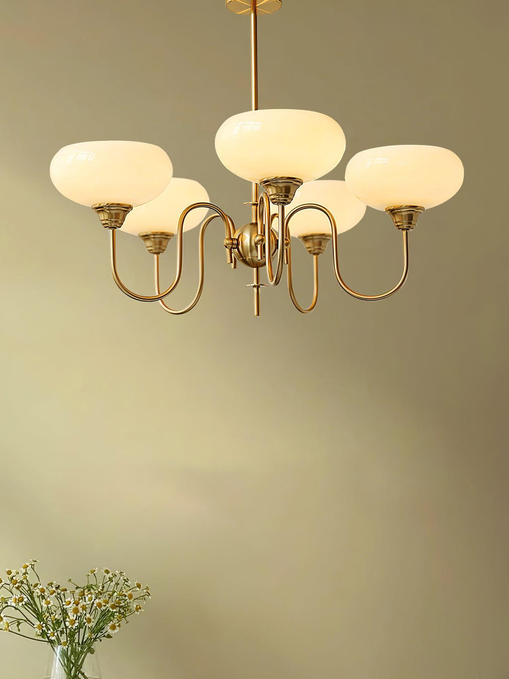 creamy-persimmon-chandelier-anzaz-Chrome & Milk white-11