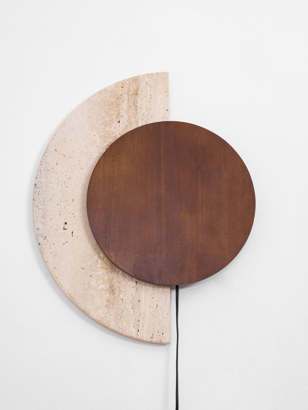crescent-halo-plug-in-wall-sconce-anzaz-Yellow Travertine & Walnut Color (Warm Light)-19