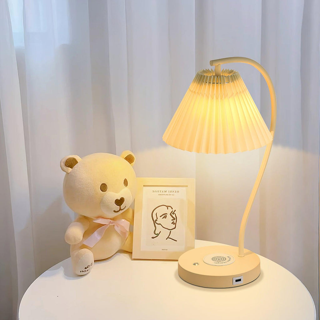 crescini-pleated-table-lamp-anzaz-Cream & Light Yellow-5