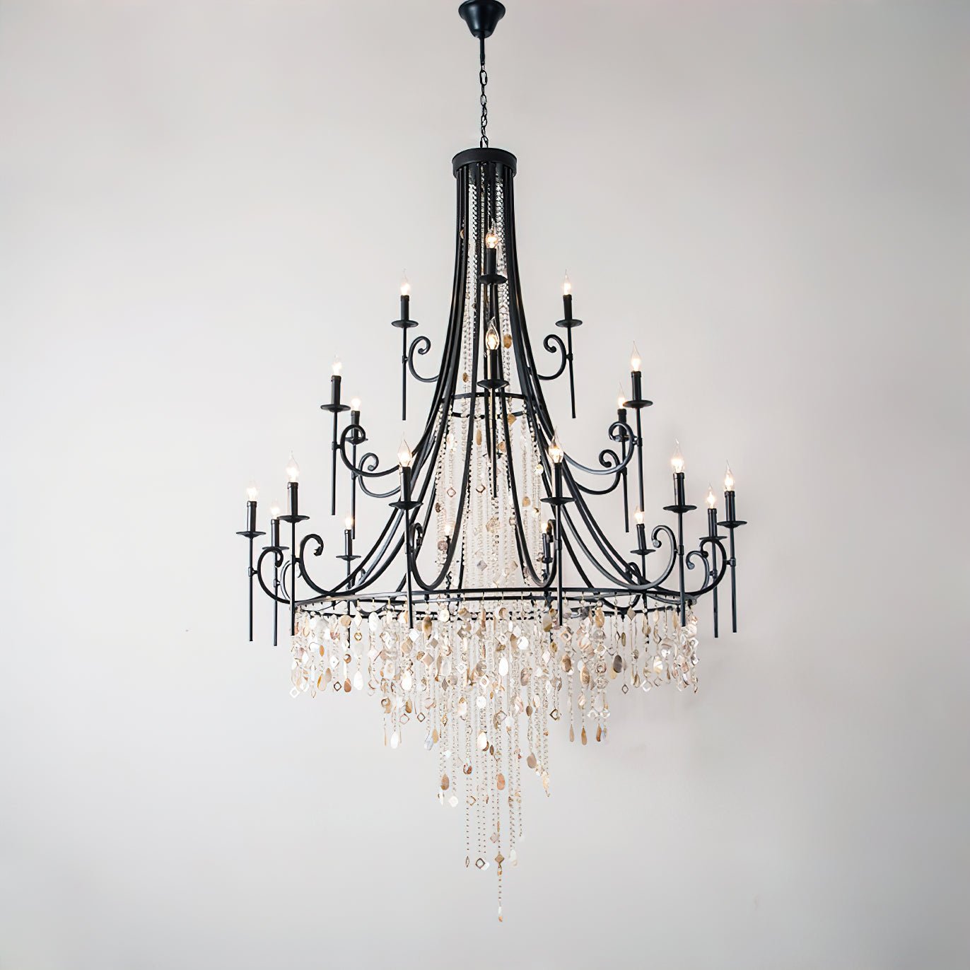 tatum-lux-shell-crystal-chandelier-anzaz-Copper & Clear Crystal-7