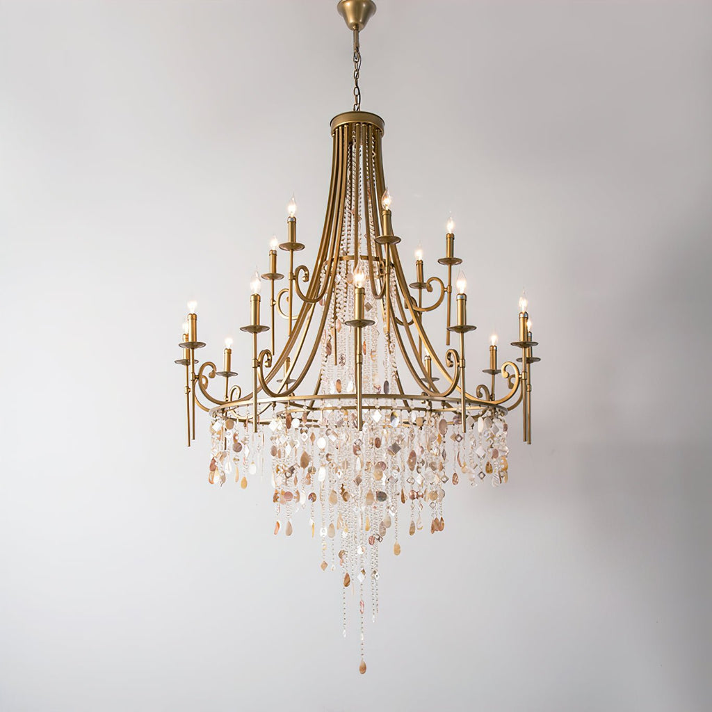 tatum-lux-shell-crystal-chandelier-anzaz-Black & Clear Crystal-2