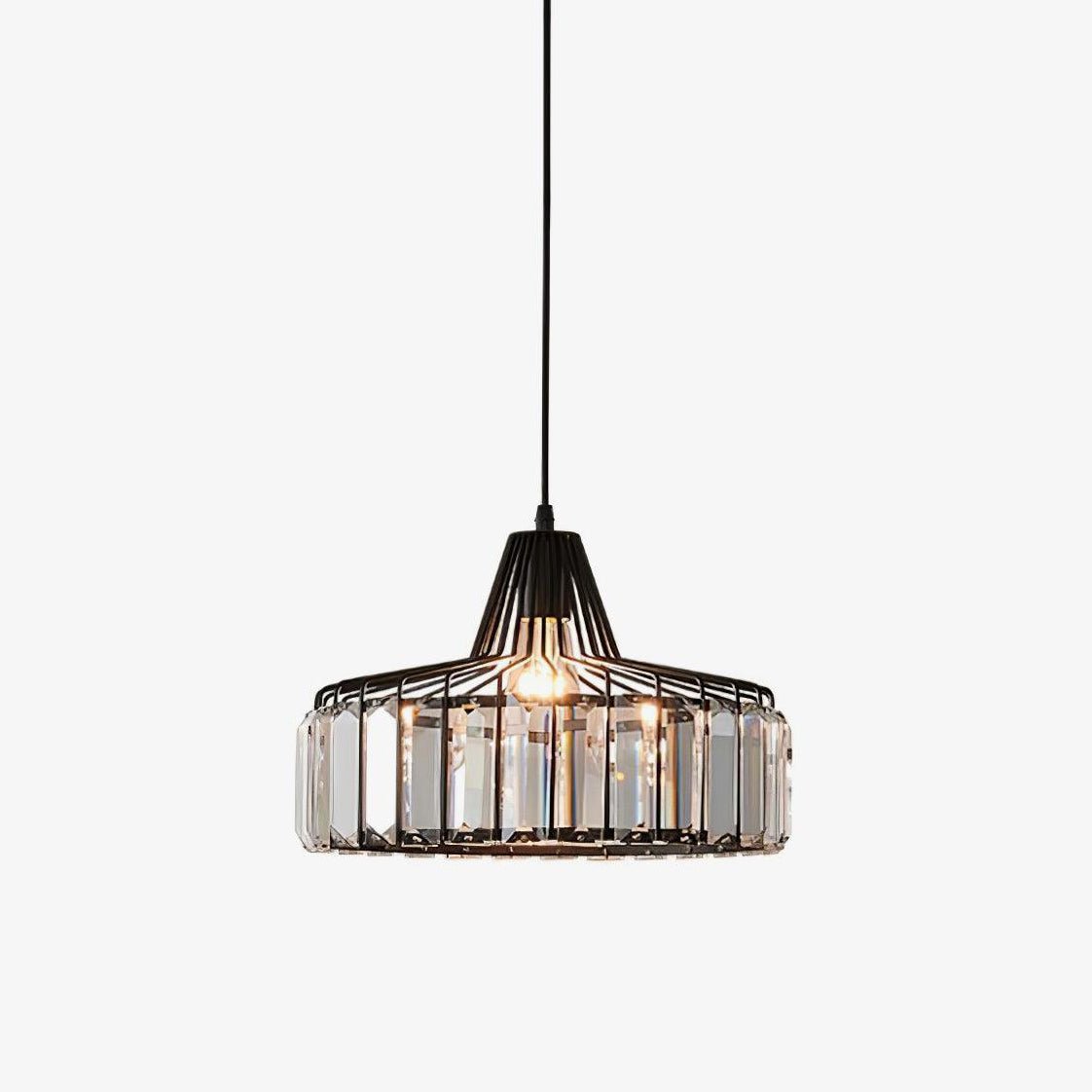 crystal-drum-pendant-lamp-anzaz-Gold & Clear-1