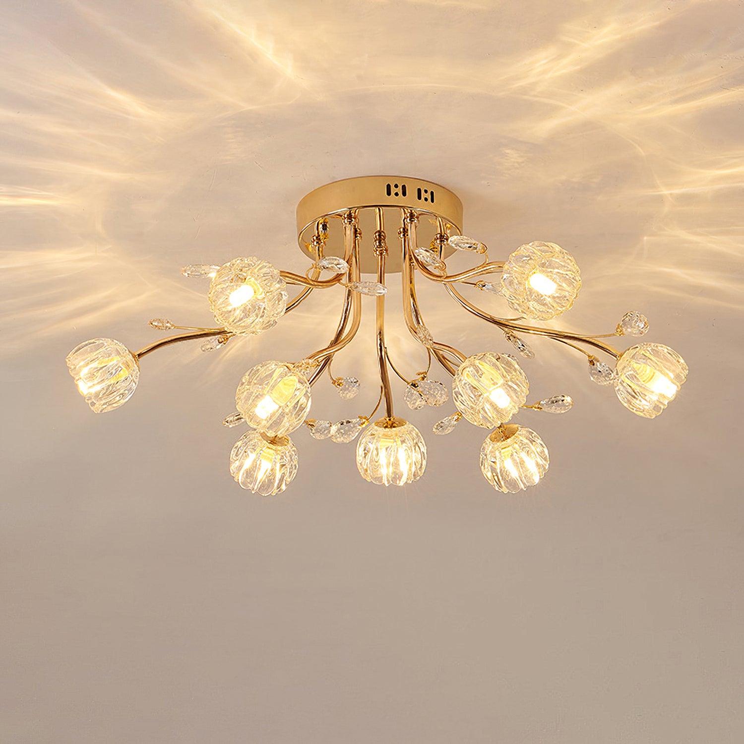 crystal-flower-ceiling-light-anzaz-Gold-2