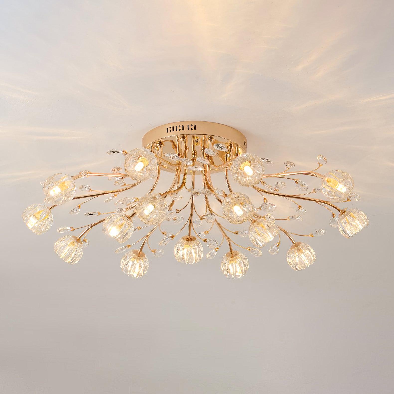 crystal-flower-ceiling-light-anzaz-Gold-3