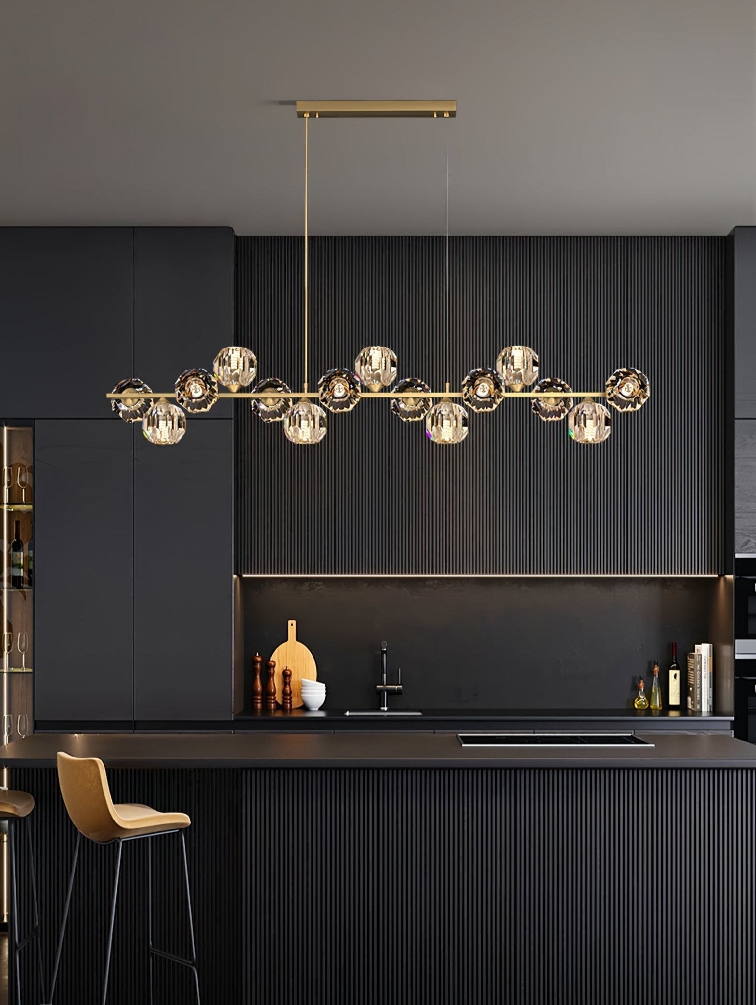 crystal-glass-ball-chandelier-anzaz--29