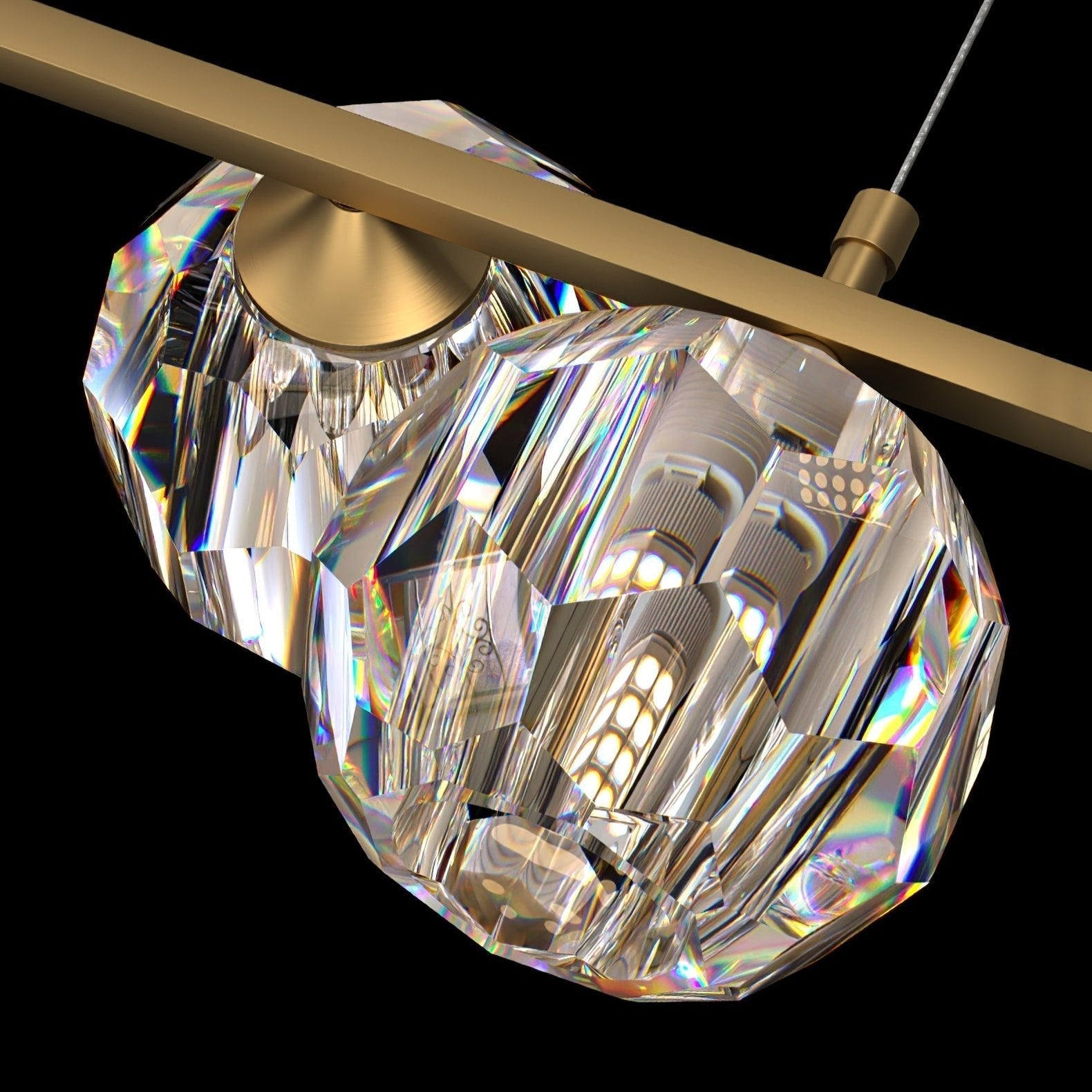 crystal-glass-ball-chandelier-anzaz--34