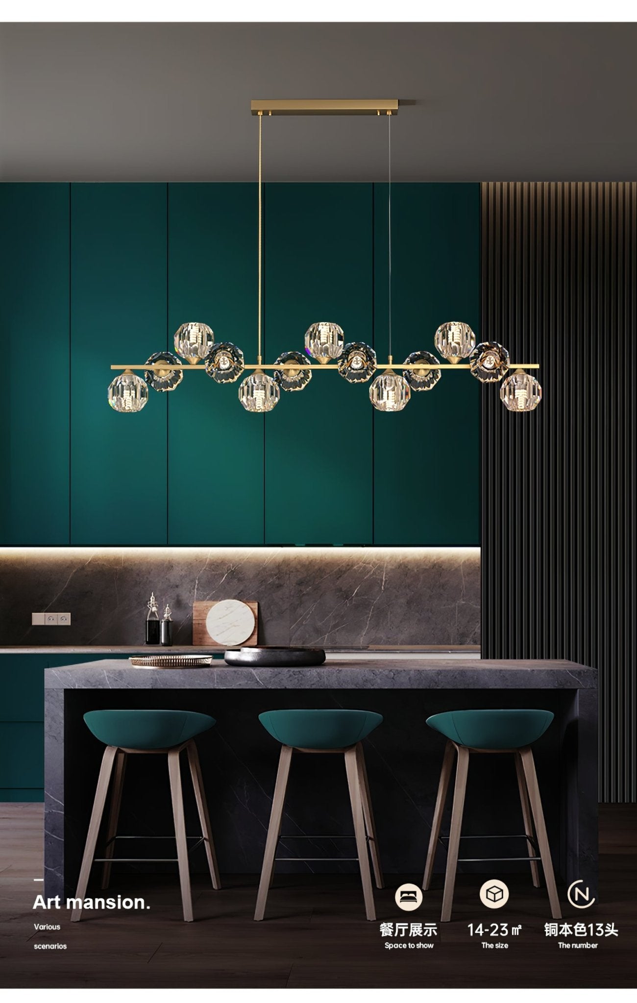 crystal-glass-ball-chandelier-anzaz--26