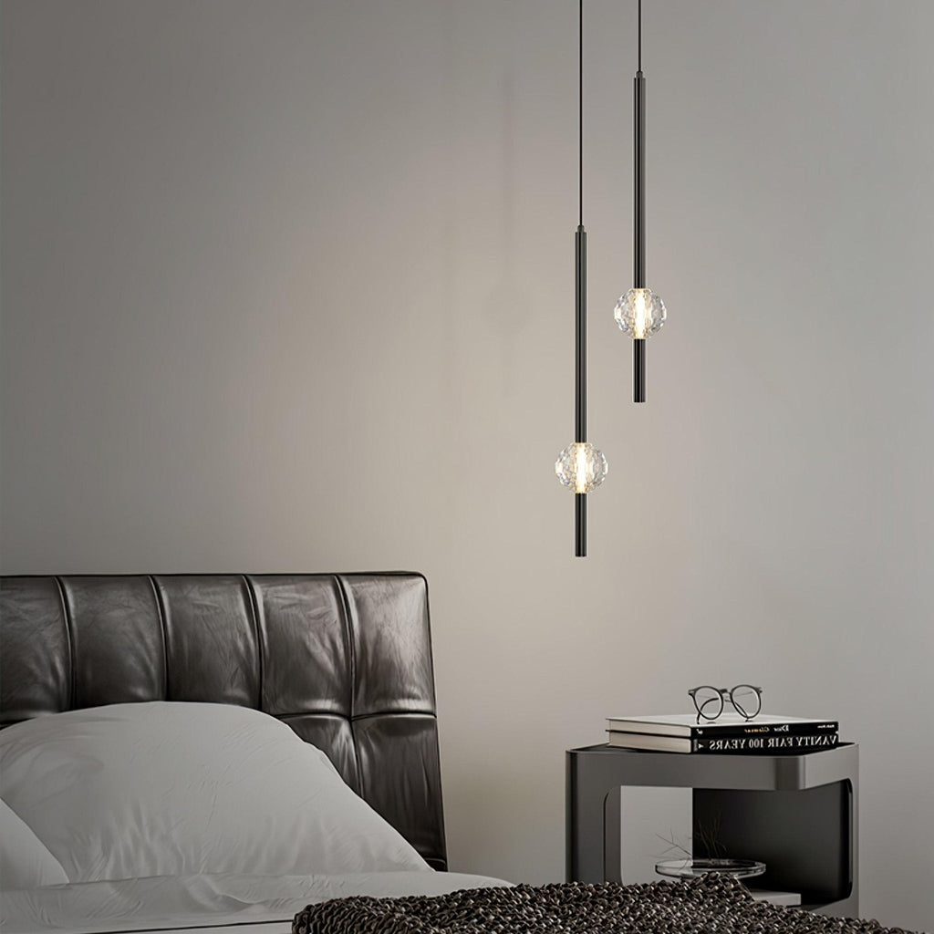 crystal-led-pendant-lamp-anzaz-Black & Clear-2