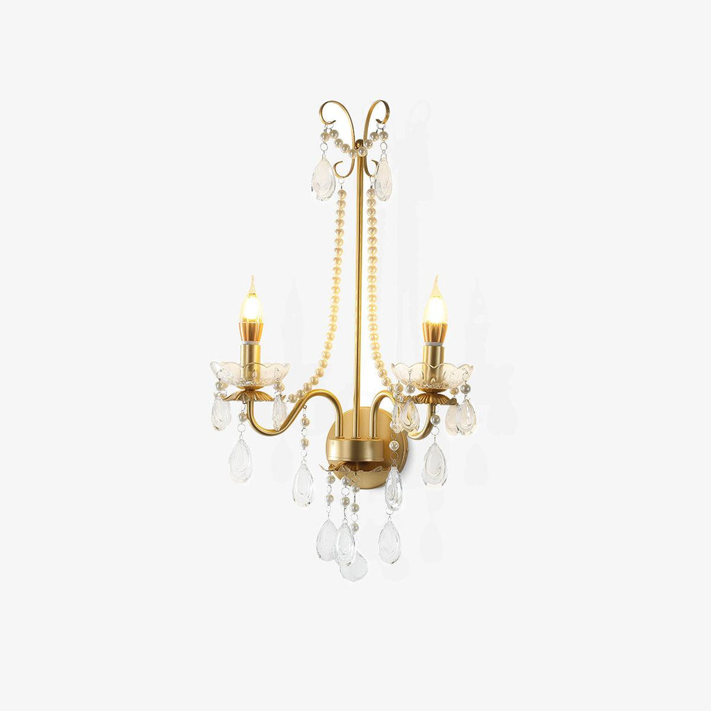 crystal-pearl-wall-lamp-anzaz-Gold & Clear-1