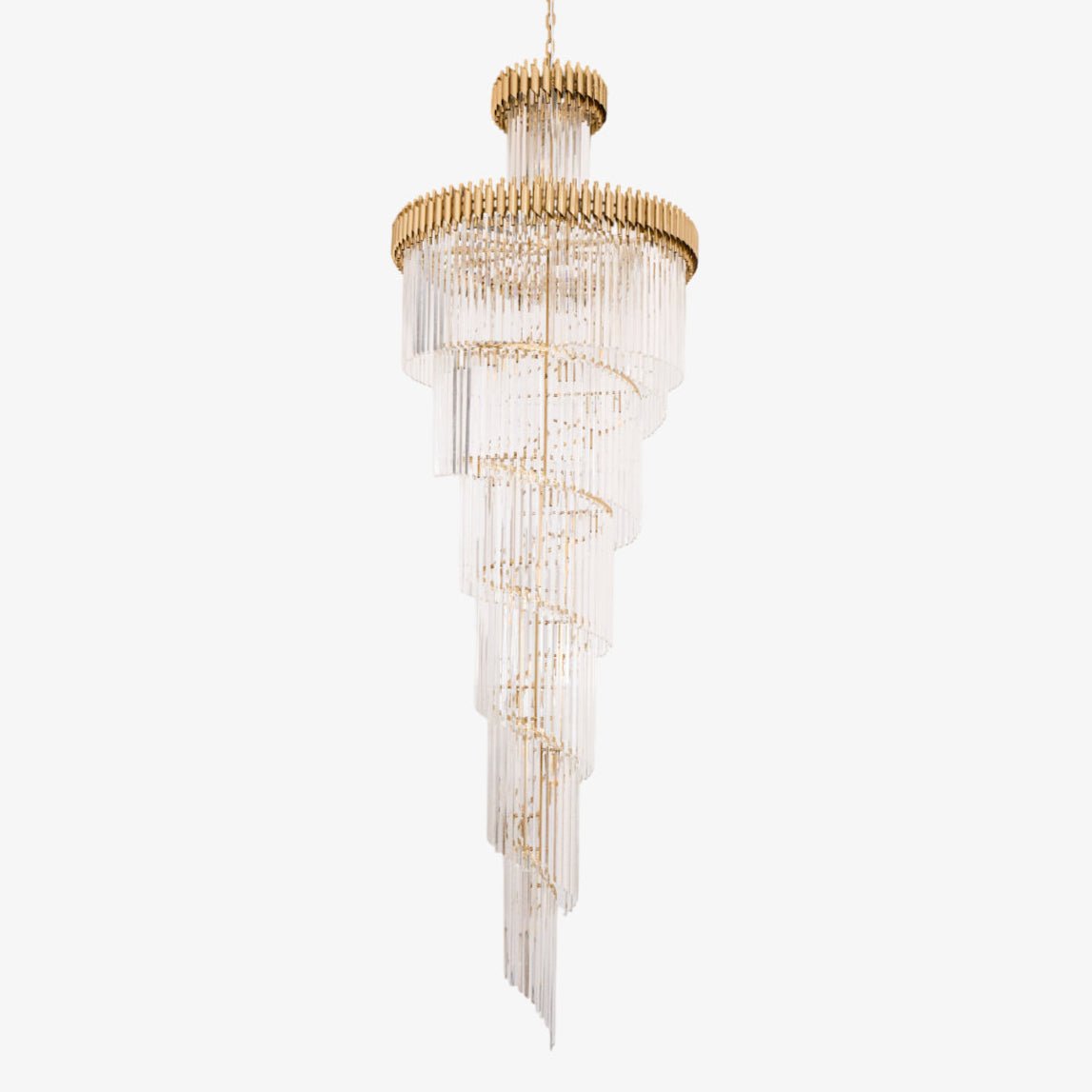 crystal-spiral-chandelier-anzaz-Gold & Clear-1