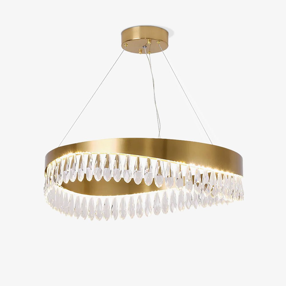 crystal-sticks-chandelier-anzaz-Copper plated+Clear-1