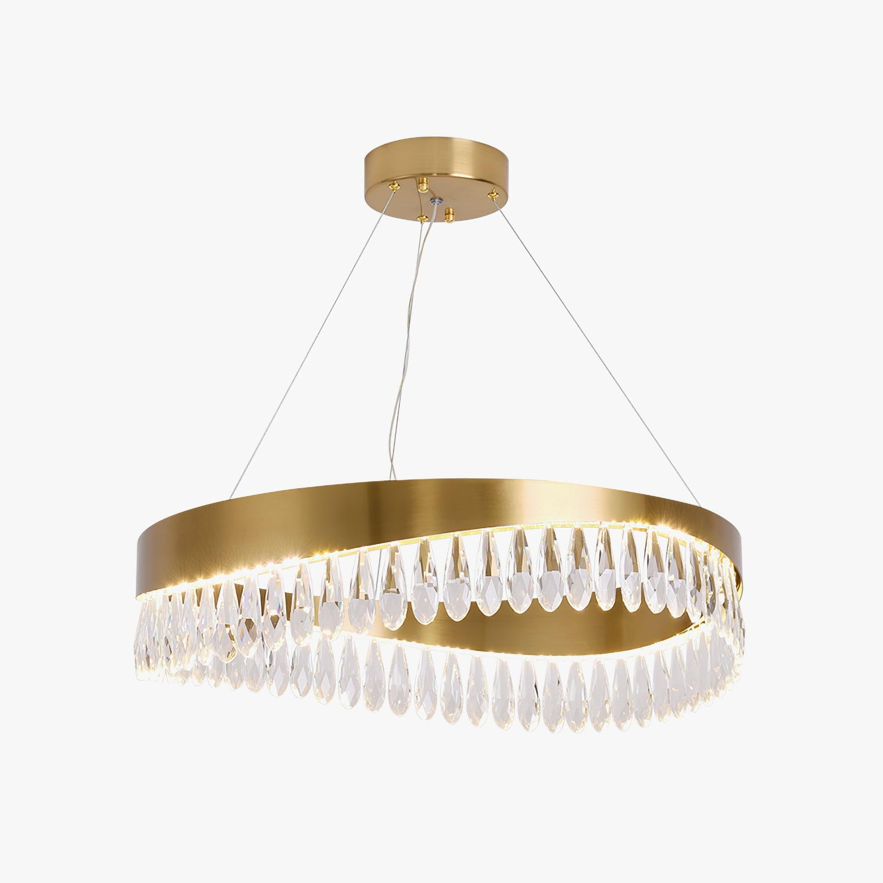 crystal-sticks-chandelier-anzaz-Copper plated+Clear-4
