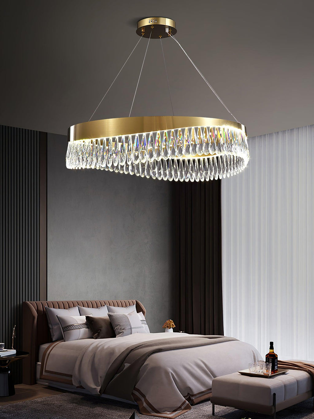 crystal-sticks-chandelier-anzaz-Copper plated+Clear-8