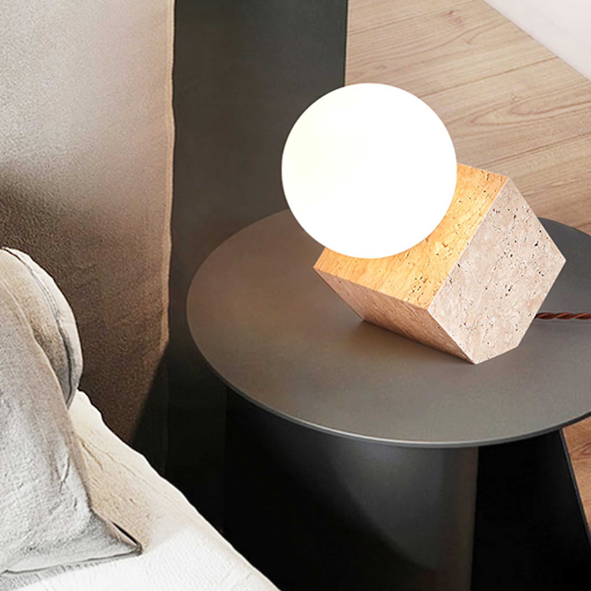 cube-stone-table-lamp-anzaz-Yellow Travertine-2